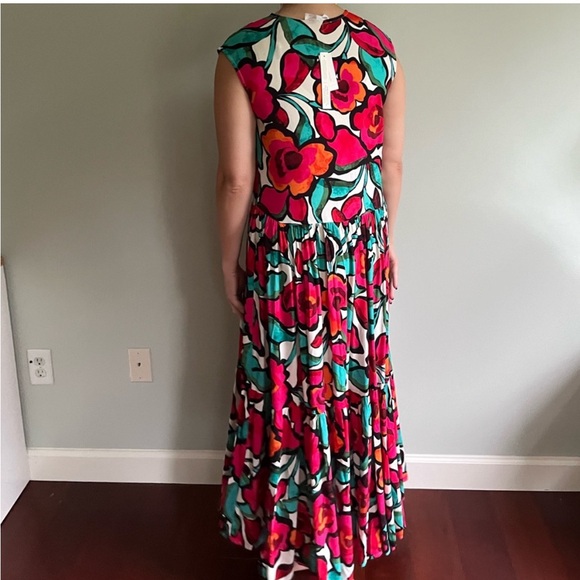Anthropology Corey Lynn Calter Pink Sundress Maxi Dress - Picture 7 of 12